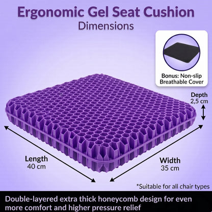 Ergonomisches Gel-Sitzkissen