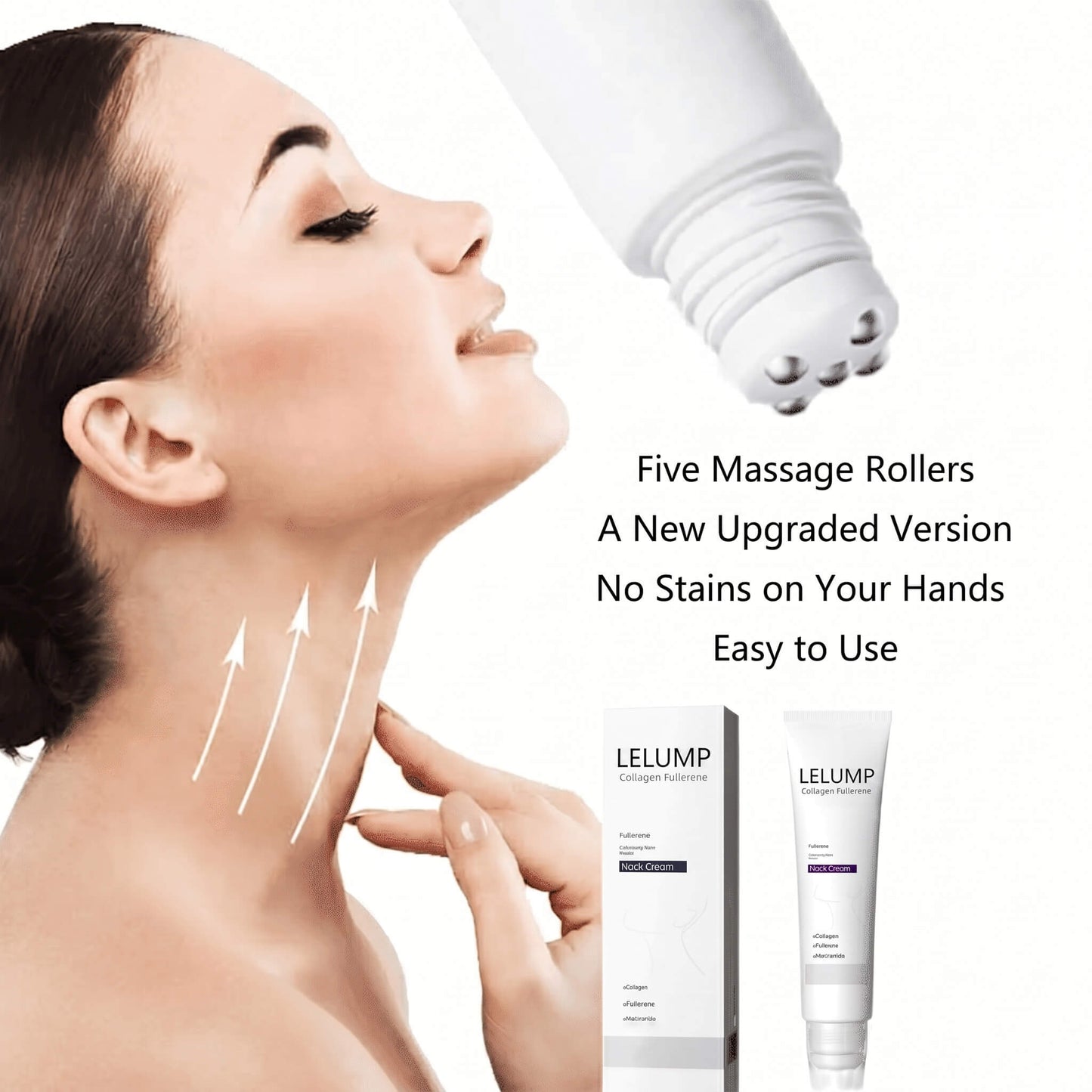 Lift & Tighten Neck Cream – Erase Wrinkles, Lines & Double Chin