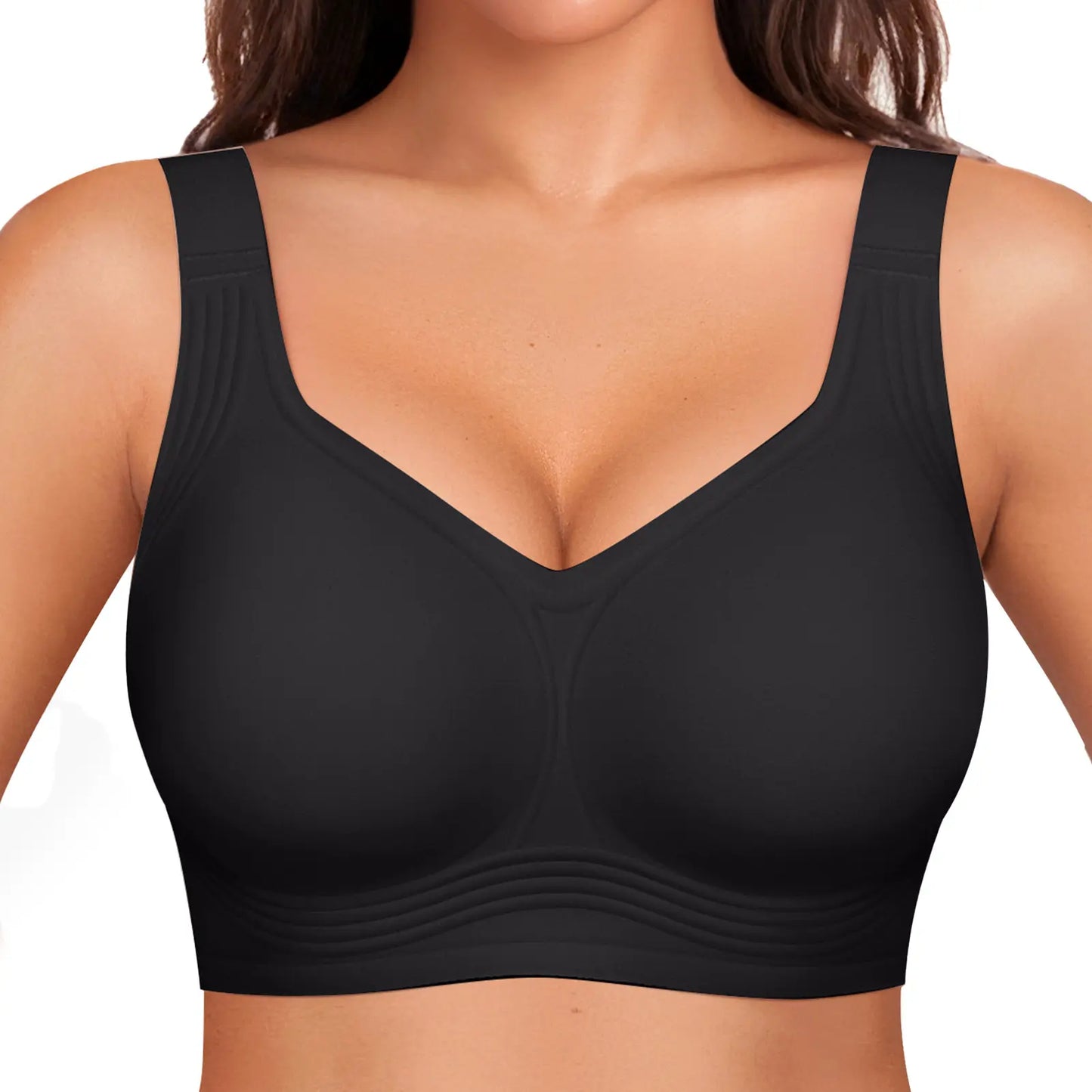 🏆LAST DAY SALE 49% OFF 🔥Super Firming Leopard Print Jelly  Bra | Women Wirefree Bras 👍No More Sagging Breasts