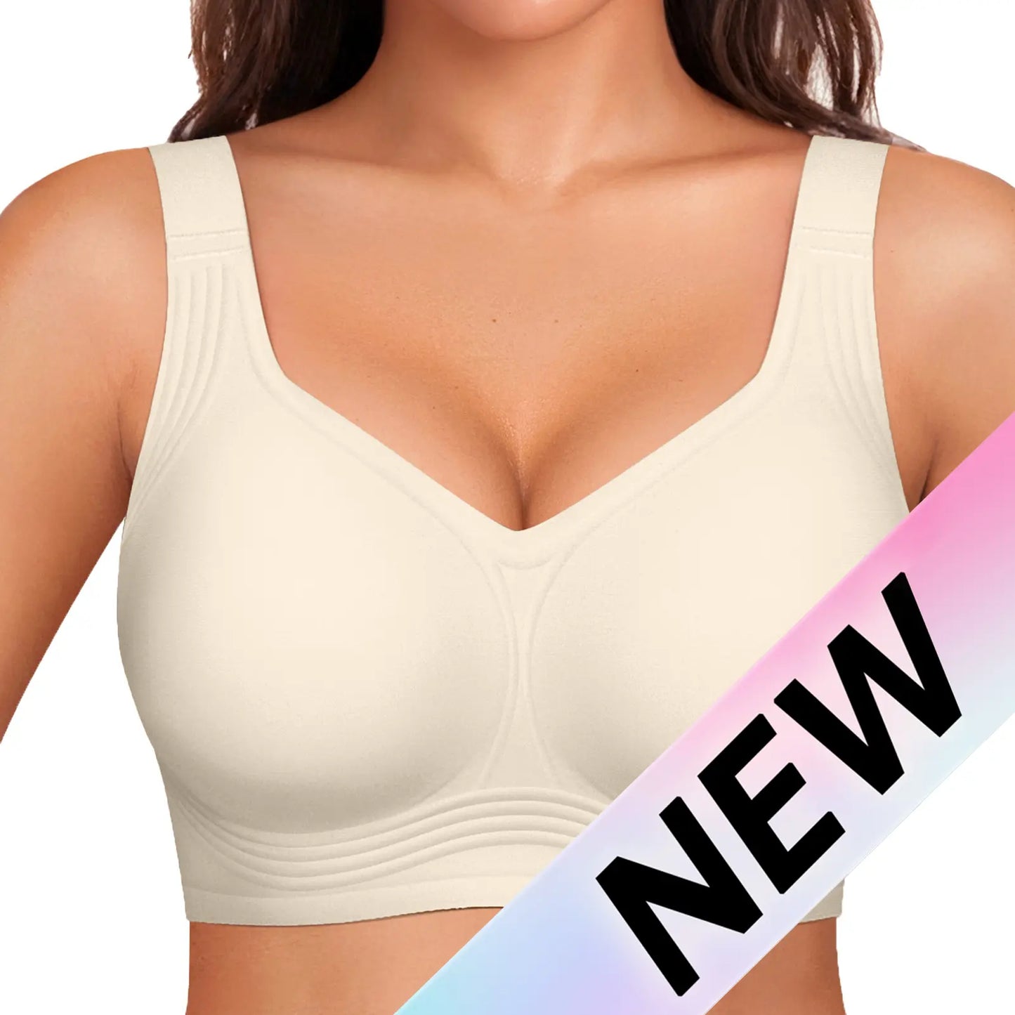 🏆LAST DAY SALE 49% OFF 🔥Super Firming Leopard Print Jelly  Bra | Women Wirefree Bras 👍No More Sagging Breasts