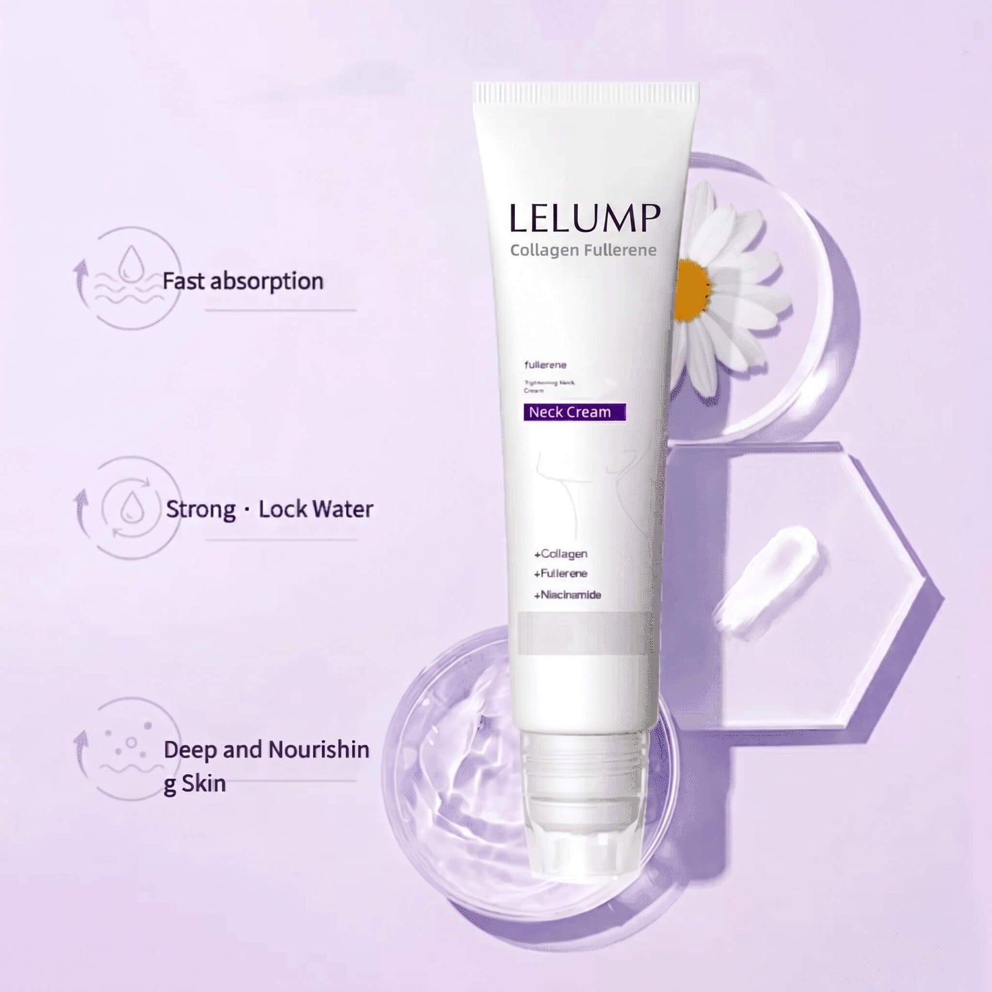 Lift & Tighten Neck Cream – Erase Wrinkles, Lines & Double Chin