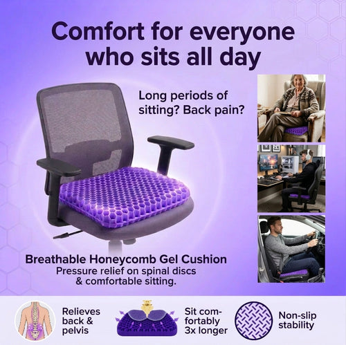 Ergonomisches Gel-Sitzkissen
