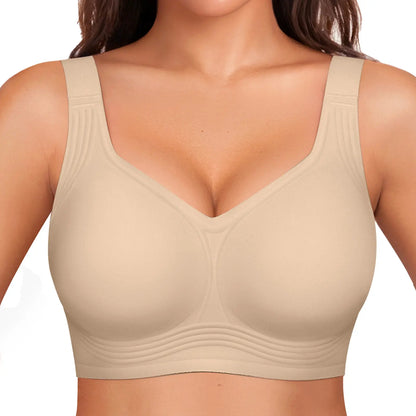🏆LAST DAY SALE 49% OFF 🔥Super Firming Leopard Print Jelly  Bra | Women Wirefree Bras 👍No More Sagging Breasts
