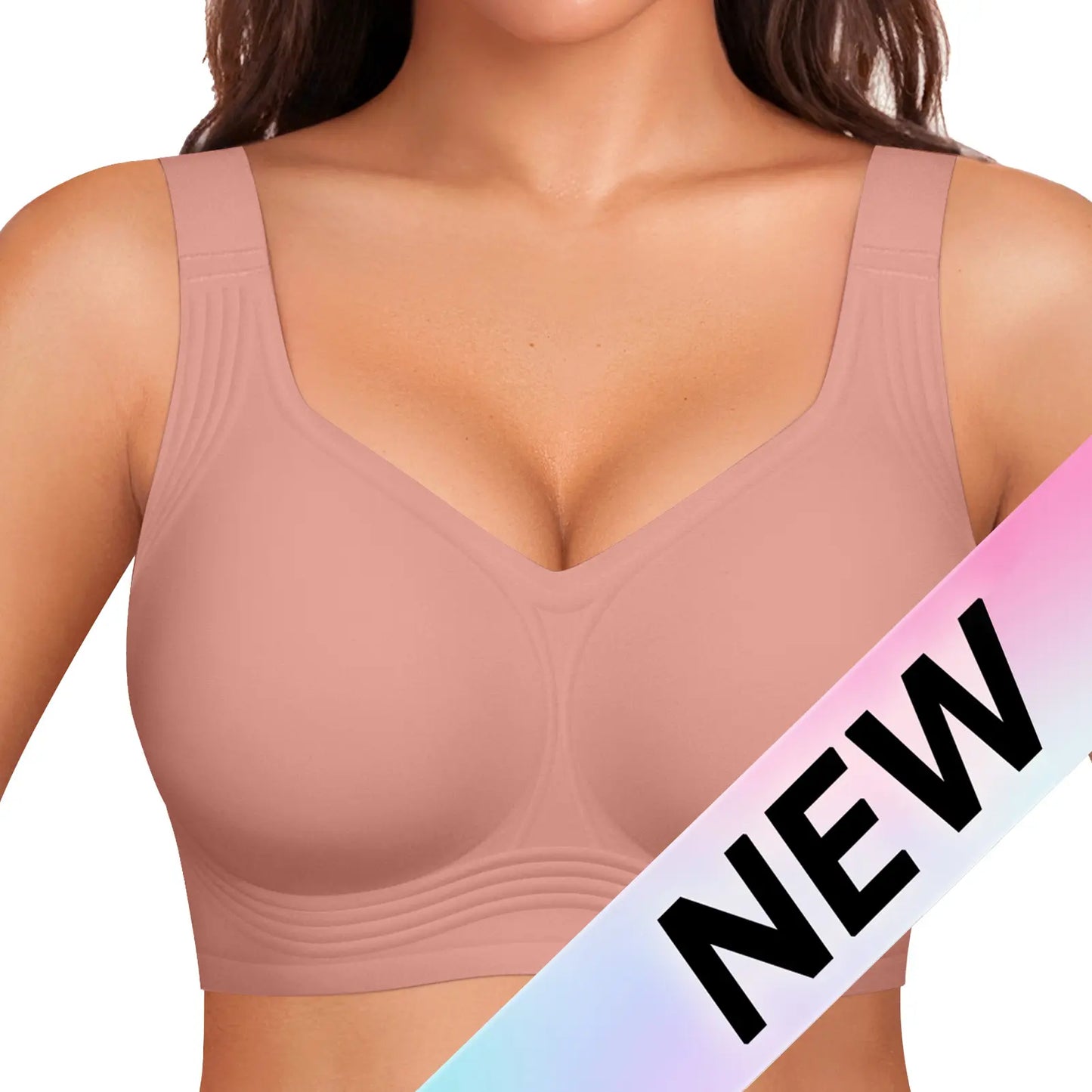 🏆LAST DAY SALE 49% OFF 🔥Super Firming Leopard Print Jelly  Bra | Women Wirefree Bras 👍No More Sagging Breasts
